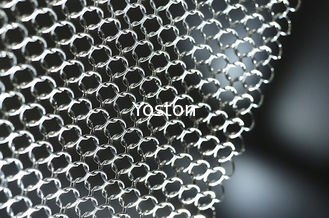 China Mail Braided Metal Ring Stainless Steel Bead Chain Curtains Room Partition supplier