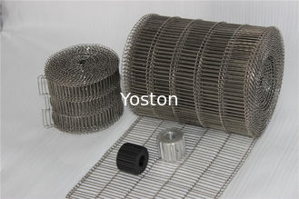 China 304 Stainless Steel Wire Mesh Conveyor Belt Chocolate Enrober Application supplier