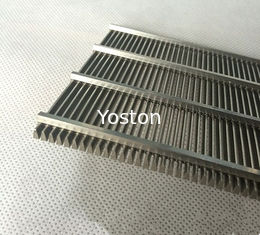 China Johnson Wedge Wire Screen Profile V Wire Continuous Slot Panel Wastewater Applied supplier