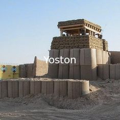 China Army Defensive Hesco Bastion Barrier Low Carbon Steel Wire Erosion Control supplier