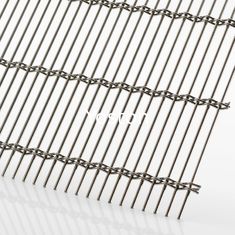 China Aluminum Cable Welded Wire Fabric , Architectural Metal Mesh Panels Flexible supplier