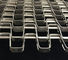 Welded / Lock  Edge Stainless Steel Conveyor Chain Belt Large Open Area Easily Washed supplier
