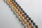 Hanging Ball Chain Beaded Wire Mesh Curtain Shimmer Metal Area Separators supplier