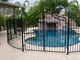 Swimming Pool Perimeter Wire Mesh Security Fencing Curving Top For Kids supplier
