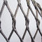 Hand Woven Stainless Steel Wire Rope Mesh , Flexible Wire Mesh Netting Durable supplier