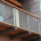 Balcony Balustrade Flexible Stainless Steel Cable Mesh X Tend High Open Area supplier
