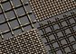 SS Woven Architectural Wire Mesh Perforated Steel Cladding With Special Crimps supplier
