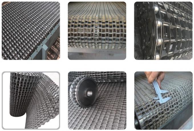Great Wall Honeycomb Wire Mesh Conveyor Belt High Tensile Strength Smooth Surface