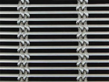 Cable metal mesh with four 2mm cable mesh.
