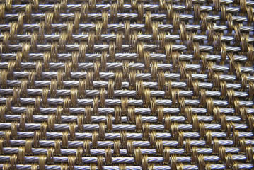Cable metal mesh with three copper cable mesh.