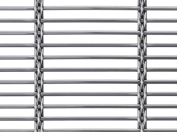 Crimped wire mesh with 3mm weft wire.