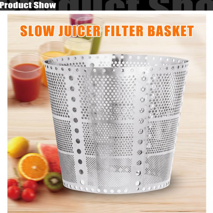 Stainless steel Slow Juice Blender parts juicer machine filter mesh