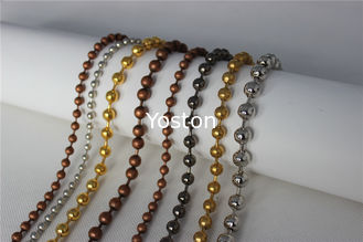 China Sparkling Stainless Steel Ball Chain Curtain Bead Curtain For Shower Room supplier