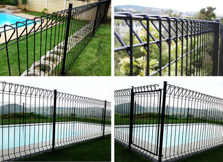 China Brc Galvanised Steel Mesh Fence Panels , Heavy Gauge Welded Wire Fence Panels supplier