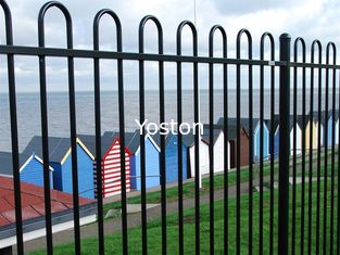China Hairpin Heavy Duty Wire Mesh Fence Panels Hoop Top / Bow Top Railings Steel Materials supplier