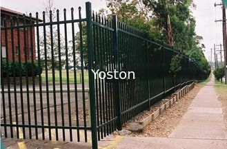 China Galvanized Steel Wire Mesh Fence Panels Picket Tubular For Boundary Wall supplier