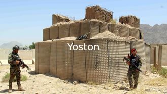 China Mil Gabion Mesh Hesco Sandbags Fence Bastion Barrier Fill Wall Army Protection supplier