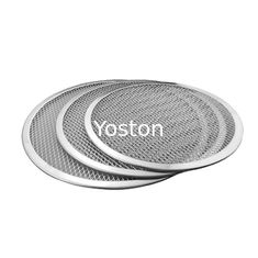 China Seamless Rim Aluminium Pizza Pan , Round Pizza Trays Cookware Bakeware 1mm Thickness supplier