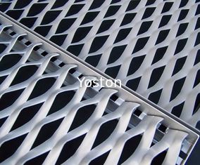 China Interior / Exterior Architectural Wire Mesh Screen Panels Wall Facade Cladding Powder Coated supplier