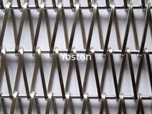 China Stainless Metal Architectural Wire Mesh Conveyor Belt Facade Decoration supplier