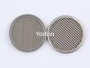 China 316 Stainless Steel Wire Mesh Filter Disc 1-635 Mesh For Plastic Extruder supplier