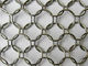 Decorative Ring Mesh Curtain , SS Metal Chain Room Divider Customized Size supplier
