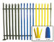 Steel Palisade Wire Mesh Fence Panels High Security Powder Coated Surface supplier