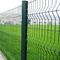 3D Curvy PVC Coated Welded Wire Mesh Fencing , Metal Security Fence Panels For Airport supplier