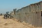 Protective Barrier House Wall Bastion Wall Hesco Raid Deployment For Military Defense supplier