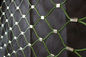No Toxic Flexible Stainless Steel Mesh Netting , Wire Rope Mesh Solid Structure supplier