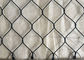 Black Oxide Coated Stainless Steel Netting Mesh , Wire Cable Netting Anti Weather supplier