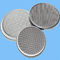 Plastic Extruder Wire Mesh Filter Discs Pack Extruder Screen Single / Multilayers supplier